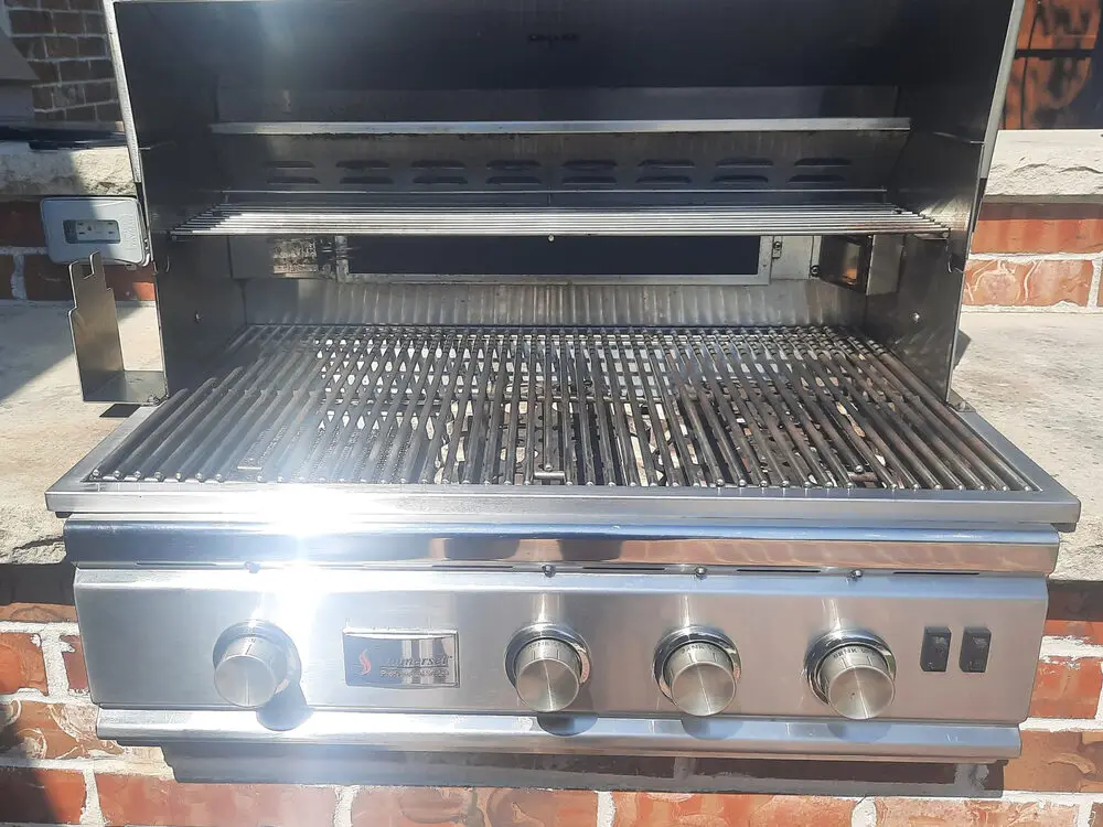 Summerset built-in after cleaning
